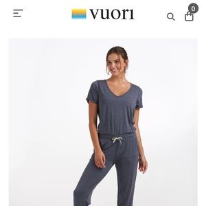 Vuori Short Sleeve Jumpsuit